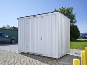 Voll ausgebauter MeCoTec Neutralisations System Container