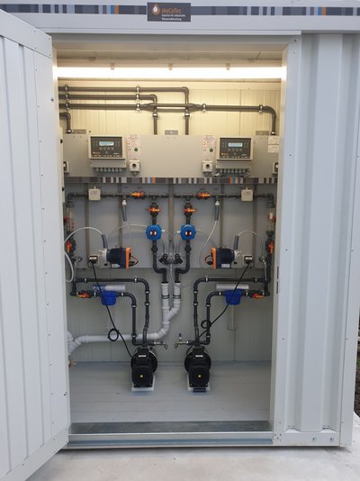 MEPRO-6 Leitfähigkeits M+R System zur Kühlwasser Konditionierung